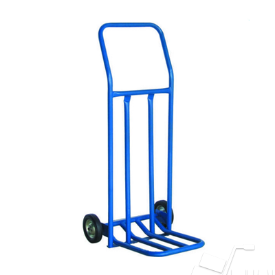 HT2011 two wheel heavy duty sack hand truck trolley with folding Wide Nose Loop Handle