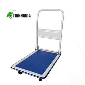 Warehouse Platform Hand Trolley Steel Folding Heavy Duty Platform Hand Truck Cart  PH150