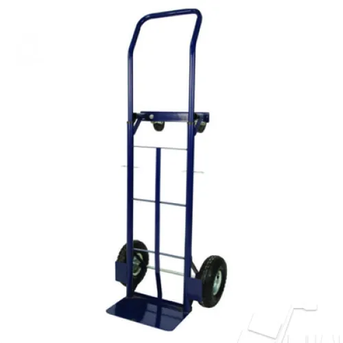  2 IN 1 Folding/Foldable Hand Truck Trolley Cart Dolly with Flat Free Wheels HT4014 