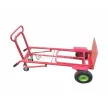 HT1824 Foldable 4 Wheels 3 In 1  Steel Hand Truck Trolley Cart Dolly