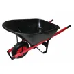 WB7801 Garden Lawn Rolling Cart Carrier Rubber Grips Poly Tray Contractor Wheelbarrow