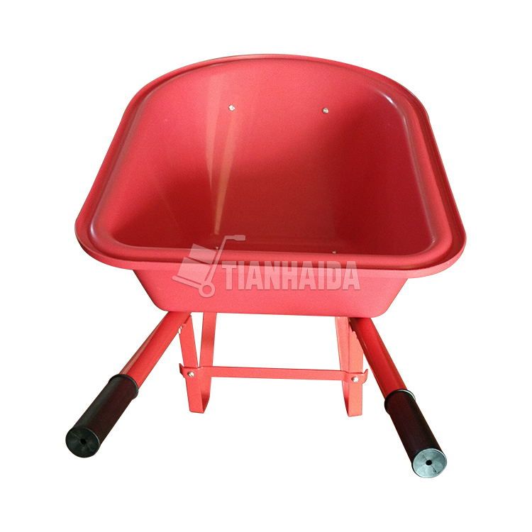 WB0200 Custom toys lightweight garden tools mini kids plastic wheelbarrow