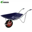 WB2712 Japan model Metal Garden Cart Wheelbarrow  Purple wheel barrow