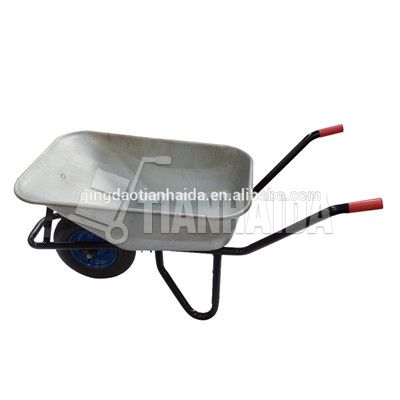 wb5009 heavy duty wheel barrows galvanized steel  industrial wheelbarrow