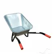 WB6414 Heavy Duty Galvanised Metal Wheelbarrow For Garden