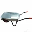 WB6414 Heavy Duty Galvanised Metal Wheelbarrow For Garden