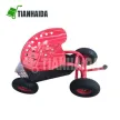 TC4501C Garden Cart Rolling Work Seat with Tool Tray Wagon Scooter 