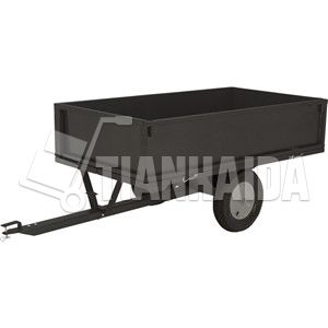 good quality small  atv tractor tipping garden waste metal utility trailer dump cart TC3080DHL