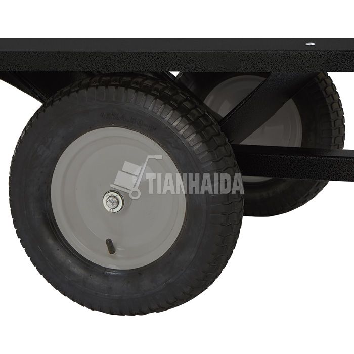 good quality small  atv tractor tipping garden waste metal utility trailer dump cart TC3080DHL