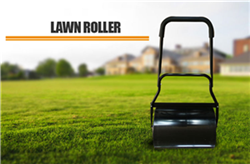 collapsible handles and drum scraper steel grass lawn roller TI-23