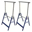 2 x Telescopic Saw Horse Metal Folding Trestle Work Bench Stand  TI-037