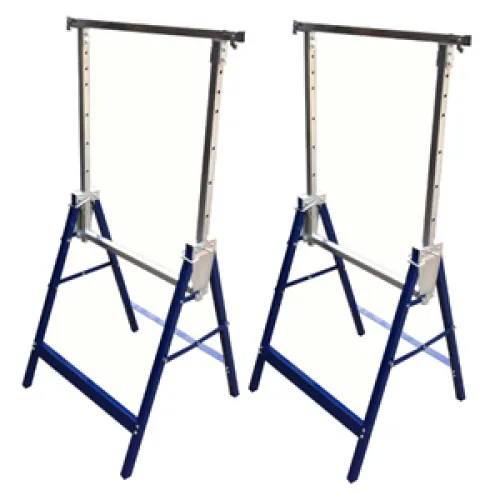 2 x Telescopic Saw Horse Metal Folding Trestle Work Bench Stand  TI-037