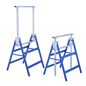 2 x Telescopic Saw Horse Metal Folding Trestle Work Bench Stand  TI-037