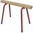 Sawhorse Metal saw horse trestles Steel Wood bench for sawing wood TI-036