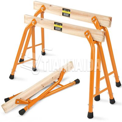 Caballetes Mmetalicos Regulables Telescopic Workbench Folding Saw Horse Adjustable Wood Sawhorse TI-036A