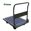 Carro de plataforma plegable Carro de mano para trabajo pesado Carro de plataforma plana con empuje móvil PH300