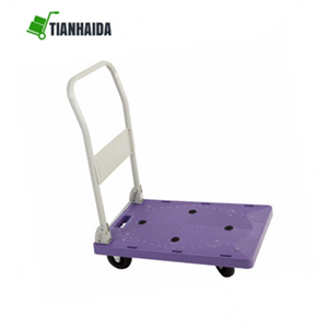 Rolling Flatbed Trolley Cart Hand Platform Truck Push Dolly  Folding Platform Cart PH1007