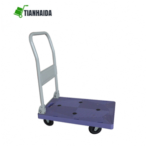 Rolling Flatbed Trolley Cart Hand Platform Truck Push Dolly  Folding Platform Cart PH1007