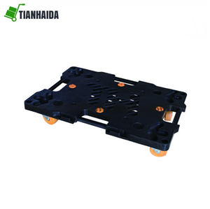 Plastic Deck Platform Truck Multi-Purpose Plastic Moving  Cart Pallet Dolly PH1008A