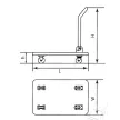 Der 4-Rad billige faltbare Plattform Handwagen mit Mesh PH1550