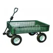 Four wheels plastic mesh garden beach wagon cart trolley TC1858