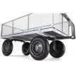 Heavy-Duty Steel Yard Dump Wagon Utility Cart with Removable Sides GOR1000