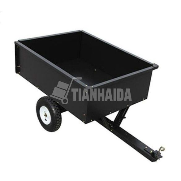 Garden small steel farm atv utility dump trailer cart BTC002