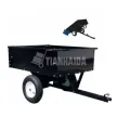 Garden small steel farm atv utility dump trailer cart BTC002