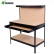 Garage Workshop Work Bench Table Workstation Workbench Steel Tool Storage  Tool Workshop Table TI-1207