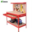 Garage Workshop Work Bench Table Workstation Workbench Steel Tool Storage  Tool Workshop Table TI-1207