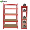 5 Tier Heavy Duty Garage Adjustable Warehouse Metal Shelving Racks Storage Rack THD-S15073