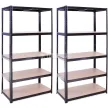  Goods storage shelf steel industrial racking garage shelving storage metal boltless shelf racks for workshop  HD-3600