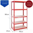  Goods storage shelf steel industrial racking garage shelving storage metal boltless shelf racks for workshop  HD-3600