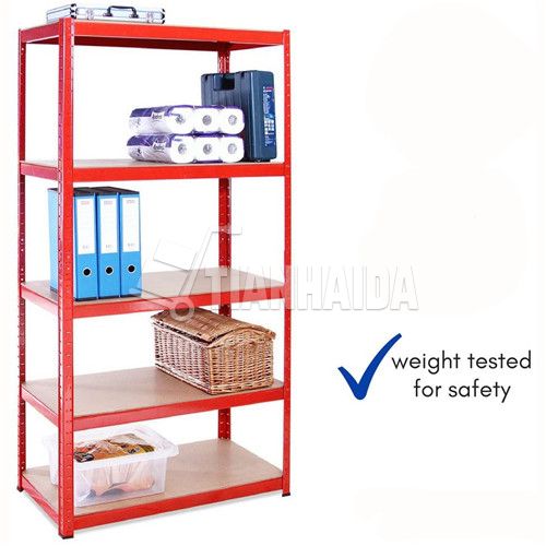  Goods storage shelf steel industrial racking garage shelving storage metal boltless shelf racks for workshop  HD-3600