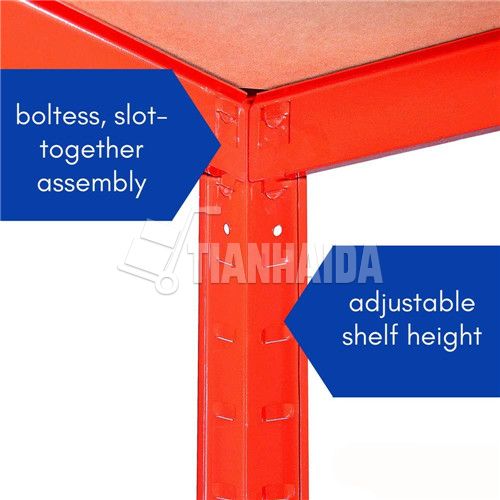  Goods storage shelf steel industrial racking garage shelving storage metal boltless shelf racks for workshop  HD-3600