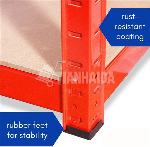  Goods storage shelf steel industrial racking garage shelving storage metal boltless shelf racks for workshop  HD-3600