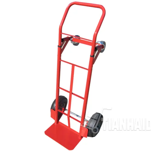  Supermaket storage travel use folding hand pull truck trolley cart for sale HT1842