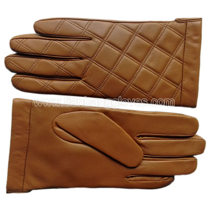 thick winter leather gloves for men