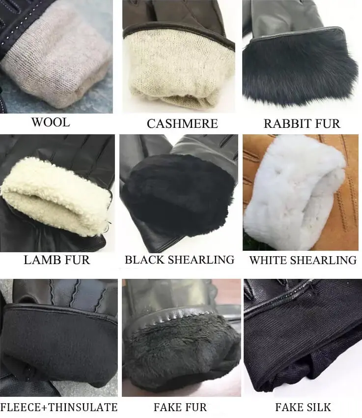 Types of Linings in Gloves