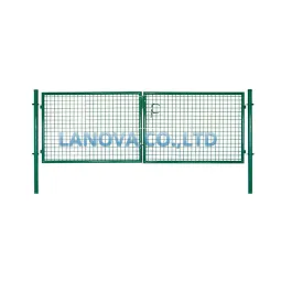 Double Swing Gate - Round Pipe