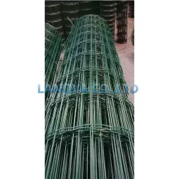 High adhesion PVC coated fence