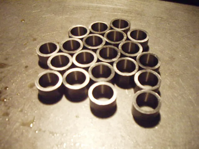 HRC 35---40 in bearing steel were approved by customer