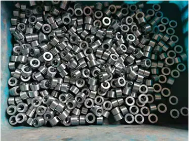 HRC 35---40 in bearing steel were approved by customer