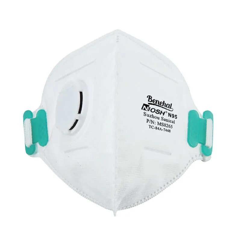 Foldable Exhalation Valve N95 Particulate Respirator