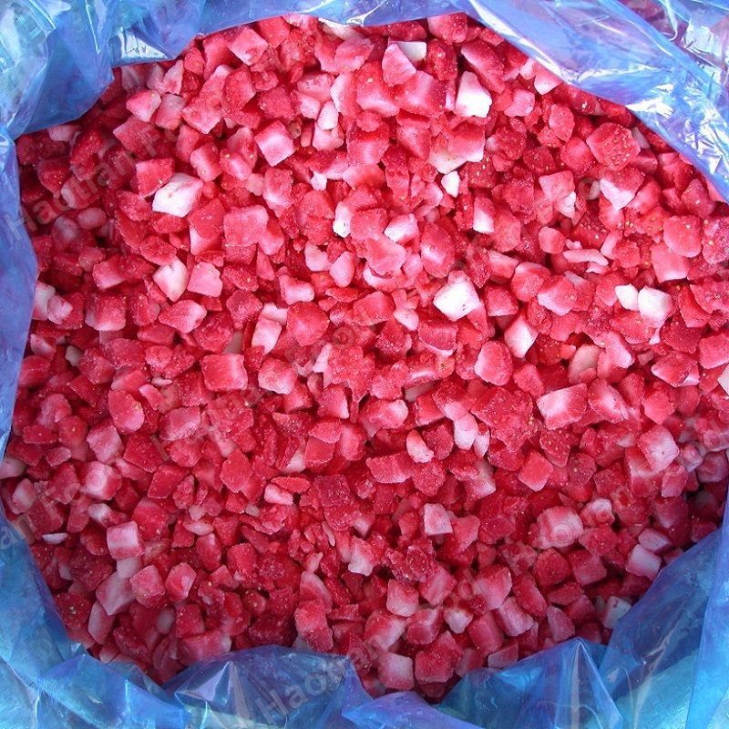 IQF Strawberry Whole 15-25mm 25-35mm, Dices