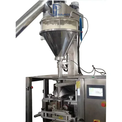 Machine à emballer verticale de poudre de café au lait
