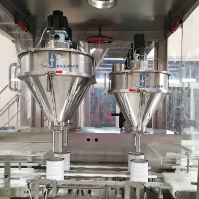 Machine de remplissage automatique de poudre de lait de protéine