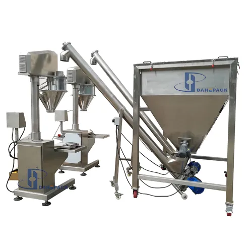 Máquina de llenado de polvo semiautomática de proteínas
