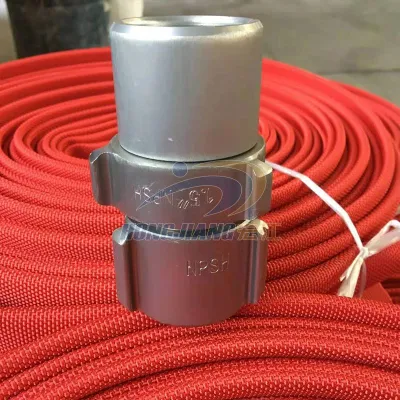 Manichetta antincendio Layflat con rivestimento in PVC