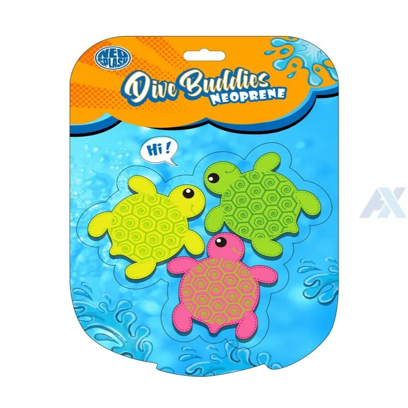 Neoprene Dive Buddies(Turtle Design)